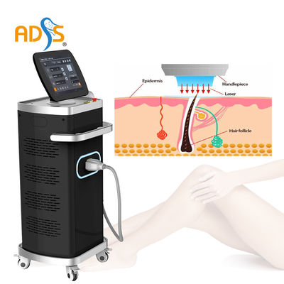 ADSS ফ্যাক্টরি ডায়োড লেজার হেয়ার রিমুভাল মেশিন 808nm 755nm 940nm 1064nm 4 তরঙ্গদৈর্ঘ্য